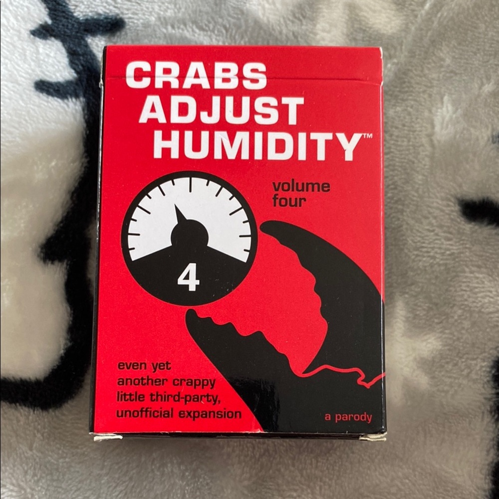 Crabs Adjust Humidity Volume Four Card Game